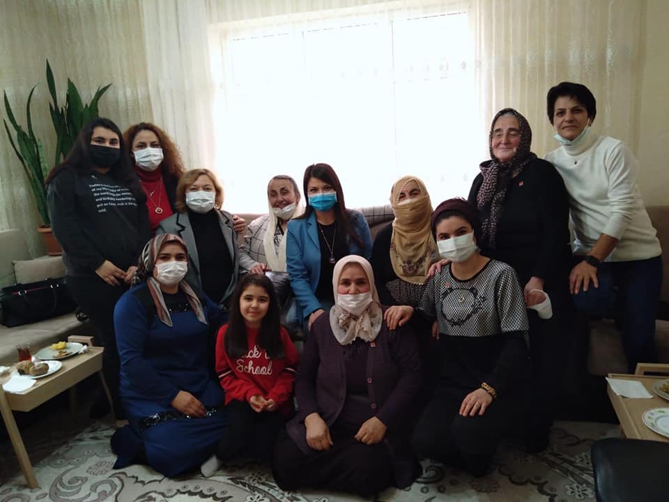 CHP Yahyalı ilçe kadın kolları kuruldu
