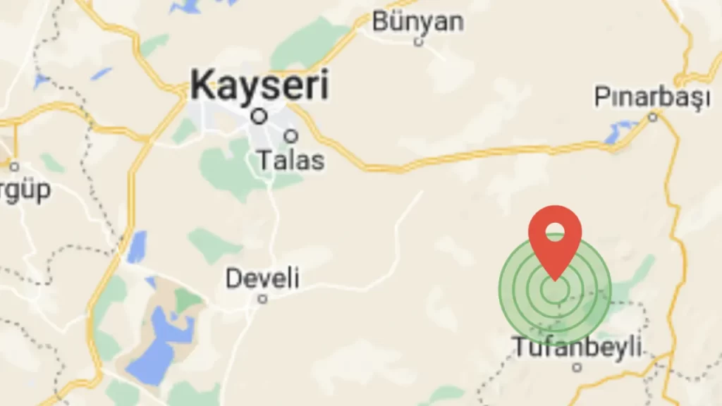 Kayseri’de bir günde 3 ilçede 3 deprem